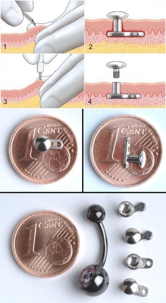 เจาะ Microdermal: วิธี microdermabras จะทำ (ภาพ)
