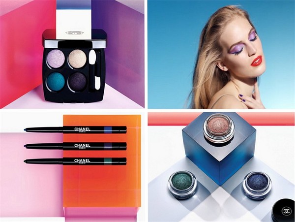 รุ่งอรุณในแคลิฟอร์เนีย: คอลเลกชันฤดูใบไม้ผลิของการแต่งหน้า Chanel