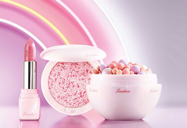 Luxury shine: ชุดตกแต่ง Guerlain Meteorites Happy Glow 2017