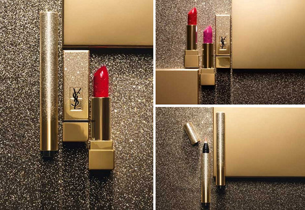 ความฝันอันมหัศจรรย์: คอลเล็กชันของการแต่งหน้า YSL Sparkle Clash Christmas 2016-2017