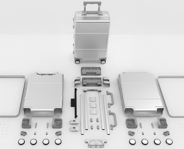 การเดินทางที่ปลอดภัย: กระเป๋าสตางค์ "smart" ของ Xiaomi Smart Suitcase