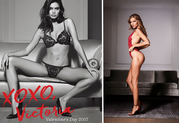 สำหรับสิ่งที่สวยงามที่สุด: Victoria's Secret Valentine's 2017 ชุดชั้นใน