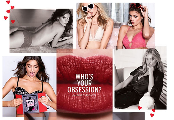 สำหรับสิ่งที่สวยงามที่สุด: Victoria's Secret Valentine's 2017 ชุดชั้นใน