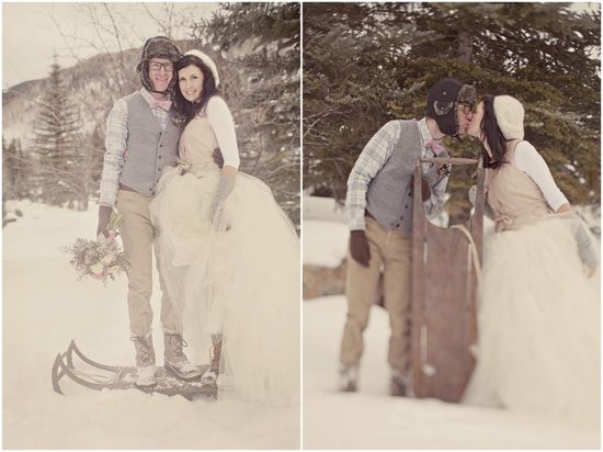 ไอเดียสำหรับถ่ายภาพงานแต่งงานในช่วงฤดูหนาว