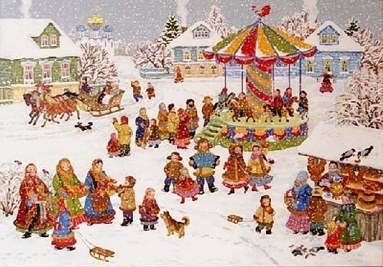 วิธีการวาด Shrovetide? วาดวันหยุดฤดูใบไม้ผลิกับเด็ก ๆ