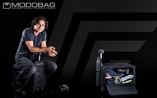Modobag สำหรับการเดินทางที่มีชีวิตชีวา: กระเป๋าเดินทางแบบใช้มอเตอร์ครั้งแรก