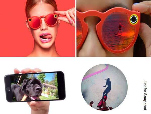 ใหม่จาก Snapchat: แว่นสายตาพร้อมโหมดวิดีโอ