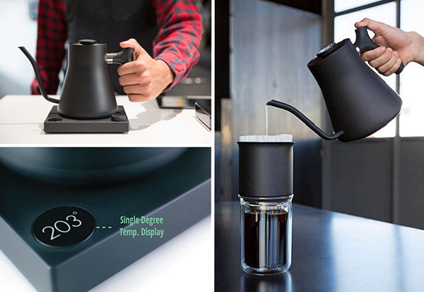 ของขวัญสำหรับ aesthetes: "ชาญฉลาด" ชงกาแฟ Stagg Ekg