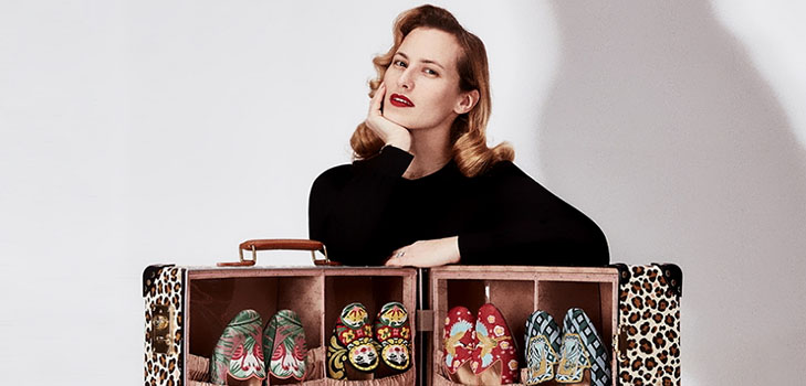 เวลาสำหรับวันหยุด: การท่องเที่ยวคอลเลกชัน Globe-Trotter x Charlotte Olympia