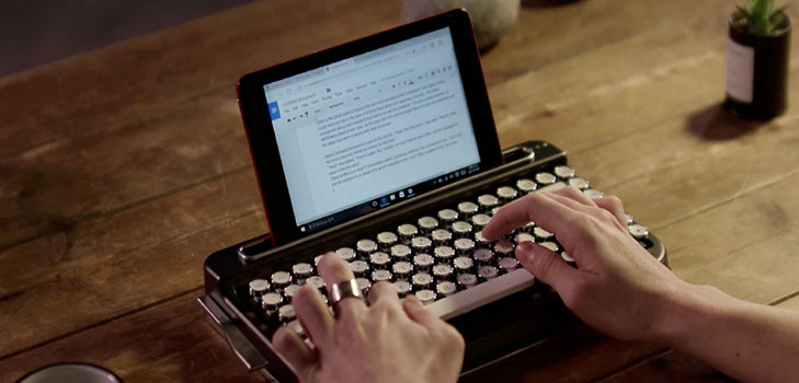 การทำงานด้วยความสุข: แป้นพิมพ์ Penna pocket จาก Elretron