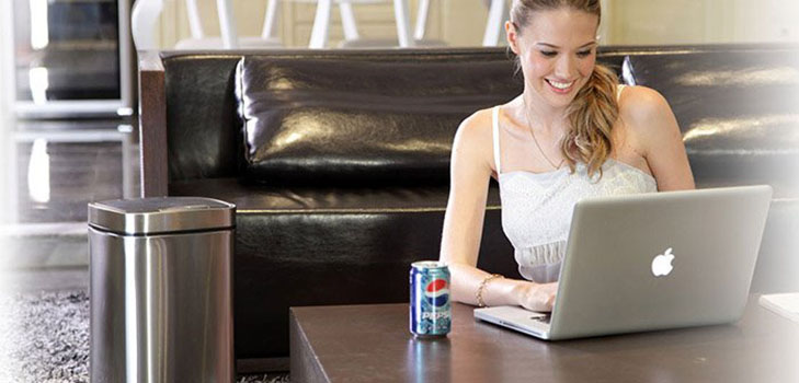 EKO touch-sensitive bin - เทคนิค "สมาร์ท" สำหรับการบำรุงรักษาคำสั่งซื้อ