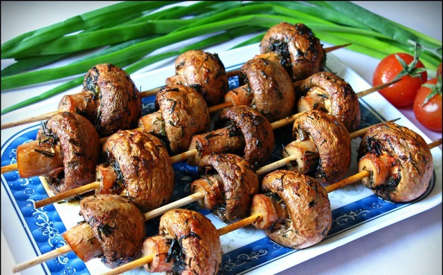 10 สูตรรวดเร็วกับ champignons