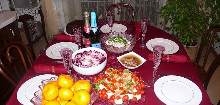 การปรุงอาหารสำหรับแพะปีใหม่