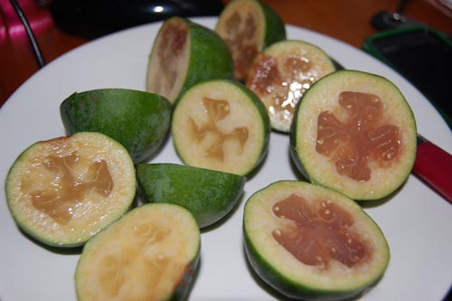 Feijoa กับน้ำผึ้ง, สูตรที่มีรูปถ่าย