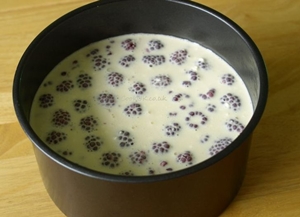 รูปสูตรเค้กสีแดงเข้มแสนอร่อย