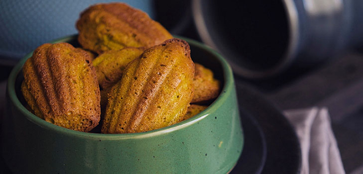 สูตรฝรั่งเศสที่ยอดเยี่ยม: คุกกี้ถั่วนุ่ม Madeleine