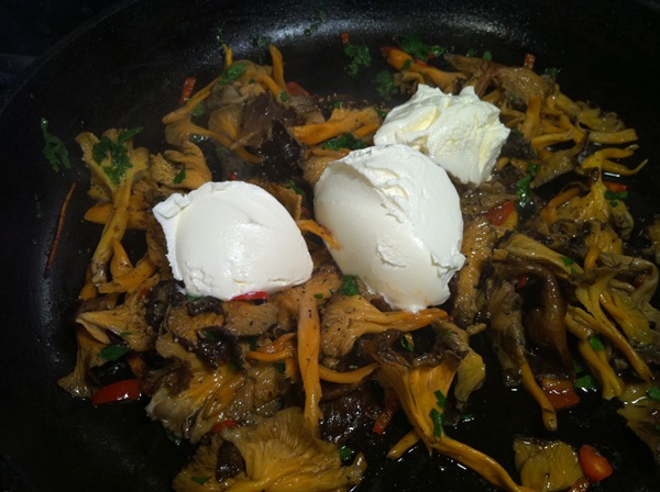 วิธีการปรุงอาหาร chanterelles ในกระทะ