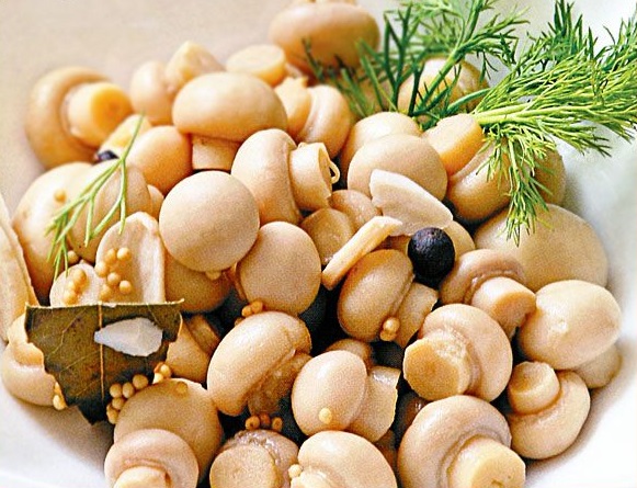 Champignons กระป๋องสำหรับฤดูหนาวสูตรอร่อย Champignons กระป๋องสำหรับฤดูหนาวสูตรอร่อย