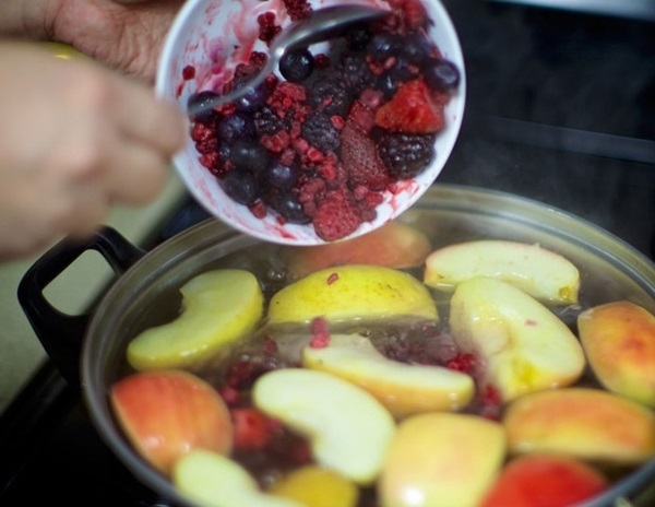 ผลไม้แช่อิ่มจาก chokeberry ashberry