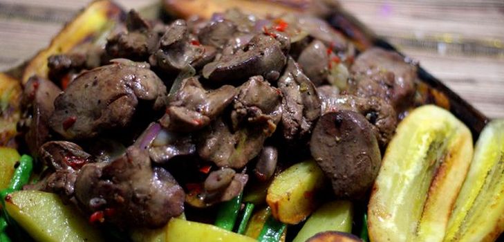 สูตรสำหรับตับไก่