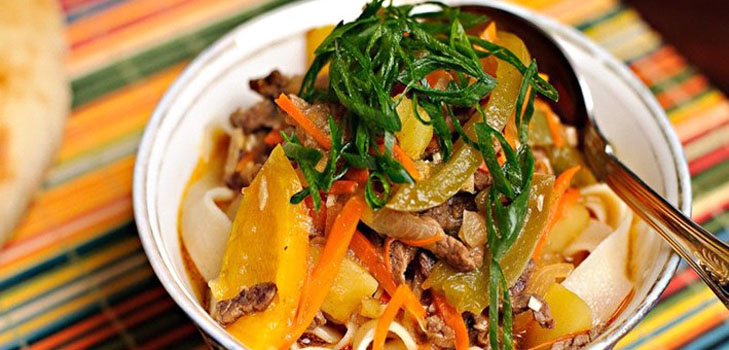 Lagman - สูตรในอุซเบก
