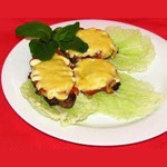 เนื้อสัตว์ในฝรั่งเศสที่มีเห็ด