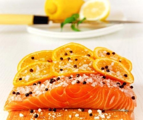สูตรสำหรับ salting ปลาเทราท์