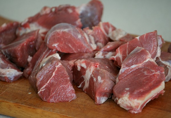พาสต้ากับหมู