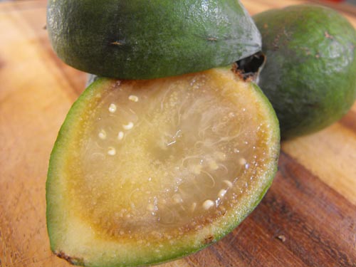 วุ้นจาก feijoa สำหรับฤดูหนาวสูตรที่มีรูปถ่าย