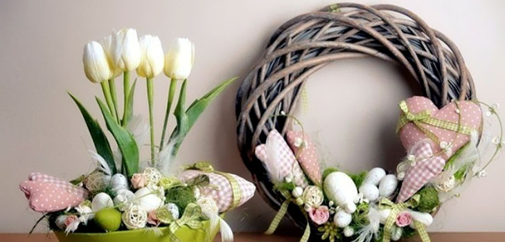 ตกแต่งอีสเตอร์: ความคิดที่สวยงามสำหรับการออกแบบตกแต่งภายใน