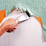 การเตรียมกำแพงสำหรับ wallpapering การเตรียมกำแพงสำหรับ wallpapering