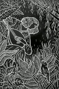 Sgraffito - แกะสลักตกแต่งบนปูนปลาสเตอร์ Sgraffito - แกะสลักตกแต่งบนปูนปลาสเตอร์