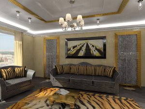 สไตล์ Art-Deco ภายใน