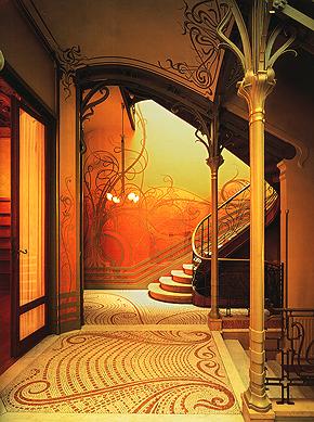 Art Nouveau ภายใน