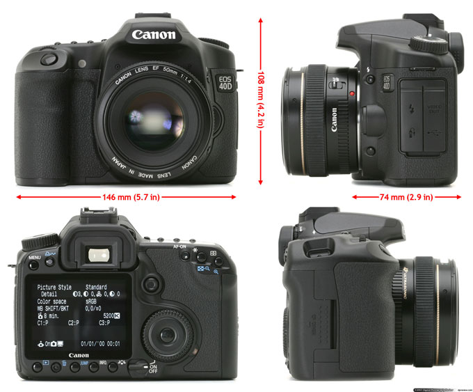 กล้องดิจิตอล Canon EOS 40D
