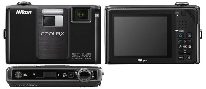 Nikon COOLPIX S1000pj กล้องดิจิตอล Nikon