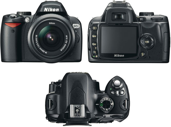 กล้องดิจิตอล Nikon D60 Body