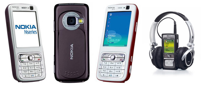 โทรศัพท์มือถือ Nokia N73 Music Edition