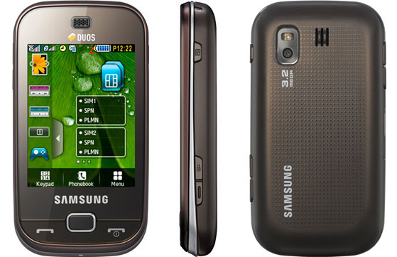 โทรศัพท์มือถือ Samsung B5722 Duos