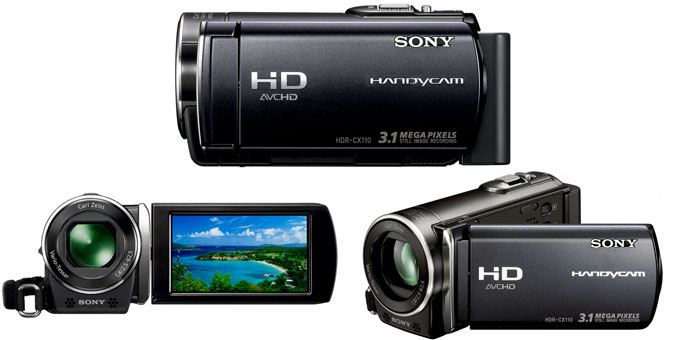 กล้องวิดีโอ Sony HDR CX110E