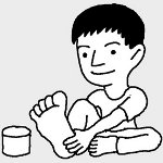 วิธีการรักษารอยแตกบนส้นเท้า วิธีการรักษารอยแตกบนส้นเท้า